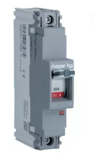 VAT INC HAGER HDA030Z X160 1P 18kA 32A Moulded Case Circuit Breaker (114) - Picture 1 of 4