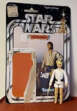 Vintage Star Wars LUKE SKYWALKER Complete w/12a CARDBACK 1978 Original Kenner