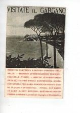 VISITATE IL GARGANO - Vg. anni '30 P.F.