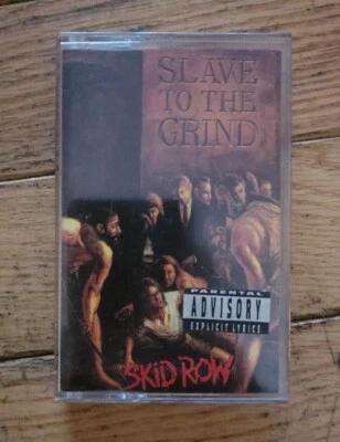 Skid Row Slave To The Grind  Cassette Atlantic Records 82242-2 Explicit Lyrics - Image 1 of 4