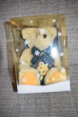 Vintage BHS Bear Plush Toy Teddy with The Littlest Teddy Bear Book - Image 1 of 2