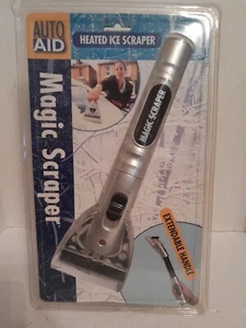 Auto Aid Heated Ice Scraper With Extendable Handle - Picture 1 of 5