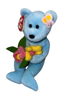 TY BEANIE BABY 2005 Bluebonnet Bear 22 de junio de 2005 nuevo con etiquetas retirado edades 3 en adelante como nuevo - Imagen 1 de 14