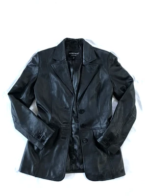 Chaqueta Blazer Rampage Y2K Mujer Cuero Retro Hipster Grunge Western S Foto 1 de 4