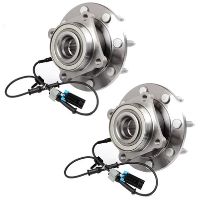 2Pcs Wheel Hub Bearings Front For Chevrolet Silverado 3500 HD GMC Sierra 2500 HD Foto 1 de 4
