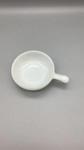 Glasbake Milk Glass Ovenware Soup Bowl 5" White 2 count - Picture 1 of 3