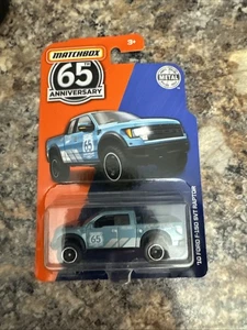 Matchbox 65th Anniversary '10 Ford F-150 SVT Raptor Sapphire Gem CHASE CornerBad - Picture 1 of 7
