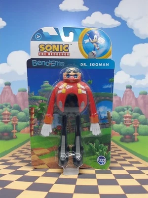 SONIC THE HEDGEHOG BENDEMS "DR. EGGMAN " FLEXIBLE POSABLE COLECCIONABLE SEGA Foto 1 de 4
