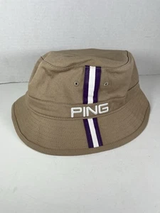 Vintage 100% Authentic Ping Bucket Hat FlexFit Small/Medium - UNISEX - Picture 1 of 3