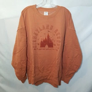 Gr. M Disneyland Resort orange Pullover Happiest Place on Earth - Bild 1 von 6