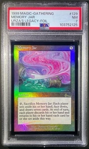 PSA7 Memory Jar Foil MTG English Memory Jar Urza s Legacy ULG - Picture 1 of 2