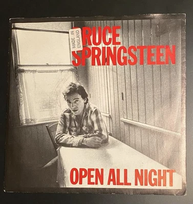 Bruce SPRINGSTEEN Open All Night/The Big Payback 1982 U.K. import CBS A2969 Rare - Image 1 of 4