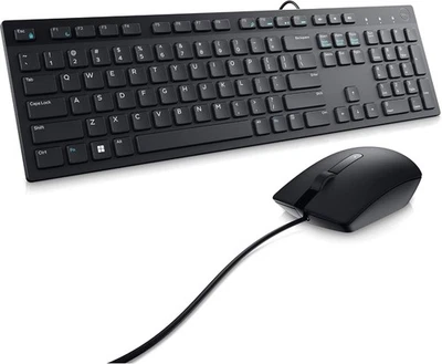 Dell Wired Keyboard and Mouse combo - KM300C  ~ NEW - Image 1 of 4