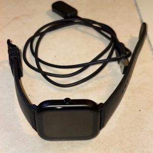 Amazon Fit Smart Watch w/ Charging Cord (No Block) Powers Up to Link w/ Phone - Picture 1 of 10