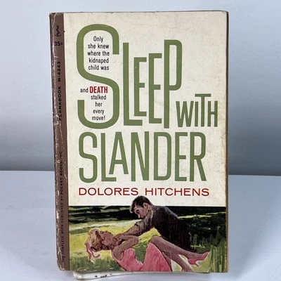 SLEEP WITH SLANDER by Dolores Hitchens Permabooks 1962 Paperback - Imagem 1 de 4