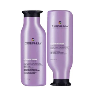 PUREOLOGY HYDRATE SHEER (Shampoo and Conditioner) 9oz FREE SHIPPING - Picture 1 of 1