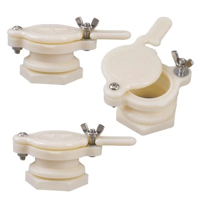 HunterBee 3/5/10 pcs Honey gate Valve for 5 Gallon Bucket bee hive gate for H