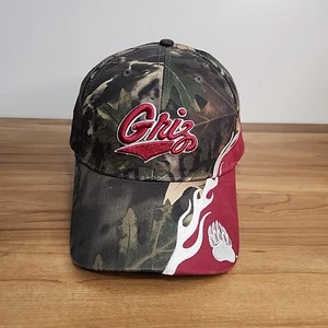 Montana Griz Camuflaje Ajustable Fútbol Caza Sombrero Gorra Grizzly - Imagen 1 de 6