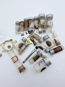 READ Desc Misc Lot With Pocket Watch Parts From Watchmakers Lot RP318 - Picture 1 of 6