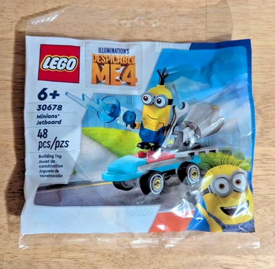 LEGO 30678 Despicable Me 4 Minions' Jetboard Polybag Building Toy set 48 Pieces - Image 1 of 4