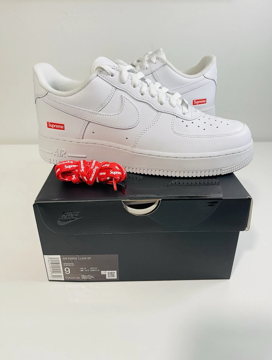 Nike Air Force 1 Supreme White for Sale | Authenticity Guaranteed