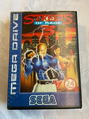 Streets of Rage 3  OVP + Anleitung  Sega Mega Drive  GEBRAUCHT  - Bild 1 von 4