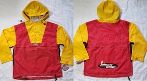 NEW MEN JOHNNY BLAZE RECOGNIZE PULLOVER HOODIE RAINCOAT 1/2 zip BUTTON JACKET XL - Picture 1 of 1