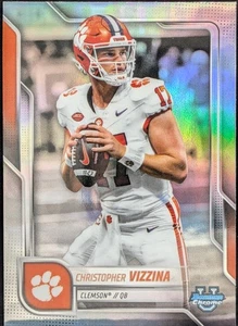 2025 Bowman Chrome University Refractor #178 Christopher Vizzina Clemson Tigers  - Bild 1 von 2