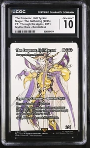 YAWGMOTH, THRAN MEDICO Final Fantasy L'Imperatore, Tiranno dell'Inferno CGC 10 MTG EDH - Foto 1 di 2