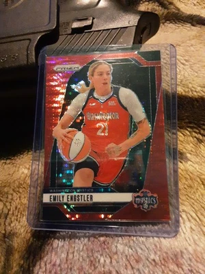 2024 Panini Prizm WNBA - Emily Engstler #67 Red Prizm /299 - Image 1 of 4