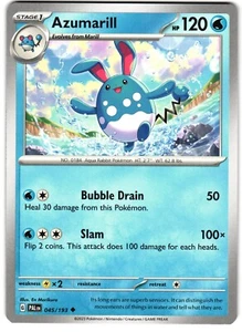 Azumarill 45/193 Pokemon SV: Paldea Evolved - Picture 1 of 3