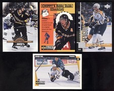 4X JAROMIR JAGR 1997-98 MIX BRAND PITTSBURGH PENGUINS NHL HOCKEY