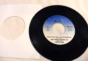 Scarce Soul/R&B 45 RPM - BIG SAM FRAZIER Crying Melody/Hang Your Halo.....7" - Picture 1 of 2