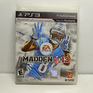 Madden 13 (PS3) EA Sports NFL Games - Picture 1 of 2