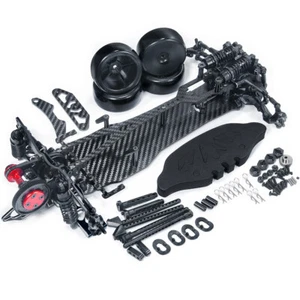 Sakura D5S Alloy Carbon car frame 1/10 Belt version Drift Car Frame Kit Black - Picture 1 of 13