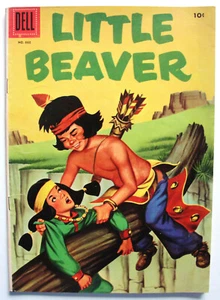 LITTLE BEAVER ~ Four Color #660 FN+ 1955 Golden Age DELL Comic Book - Picture 1 of 5
