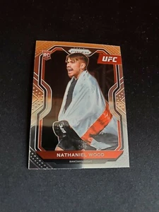 Nathaniel Wood RC - 2021 Panini UFC Prizm Debutto #39 - SPEDIZIONE GRATUITA - Foto 1 di 2