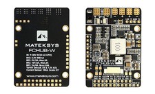 Matek FCHUB-W mit Stromsensor 104A & BEC für FPV Wings für F405 / F722 FC