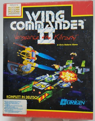 Wing Commander 2 Vengeance of the Kilrathi Diskette Big Box PC schöner Zustand - Bild 1 von 3