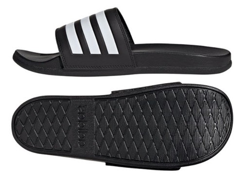 Adidas Uomo ADILETTE Ciabatta Comoda Nero Scarpe Slide Flip Sandali Casual GZ5891