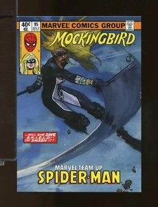 2018 Marvel Masterpieces What IF WI-24 MOCKINGBIRD 966/1499 (NV7) - Picture 1 of 2
