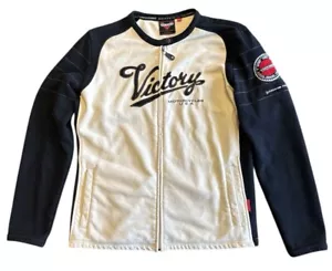 Giacca donna Victory motociclista full zip con toppa sulla manica taglia X-Large - Foto 1 di 19