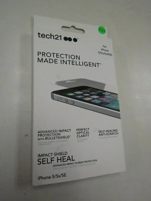 PROTECTOR PANTALLA TECH21, IPHONE 5/5C/5S/5SE, ¡LEER POR FAVOR! 8287 Foto 1 de 3