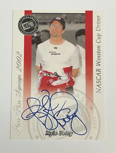 2002 Press Pass Authentics Signings KYLE PETTY Certified Autograph card