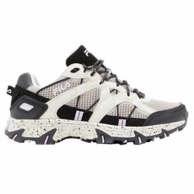 Fila Damas Matronic Trail Zapatos con Cordones Tenis (Bronceado/Negro/Lila, 7) LIGHTY WORN Foto 1 de 4