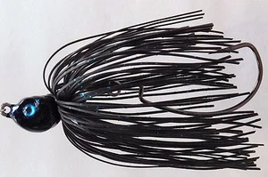 Plantilla de natación oscilante Bob4Bass negra azul escama HN15003 - Imagen 1 de 1