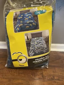 Minions microfiber twin reversible comforter - Picture 1 of 9