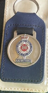 Hmy Britannia, Königliche Marine Leder Schlüsselanhänger Schlüsselanhänger - Bild 1 von 6