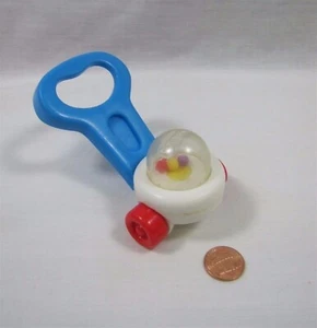 1996 Mcdonalds Fisher Price Mini Corn Popper Toy 4 Inches Miniature Doll - Picture 1 of 3