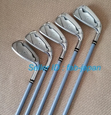 LADIES YAMAHA INPRES DRIVE STAR #7-PW & SW IRON SET L FLEX GRAPHITE 5 CLUBS SET - Image 1 of 4
